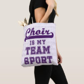 Choir is mijn teamsport tote bag (Dichtbij)