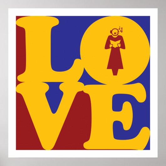 Choir Love Poster (Voorkant)