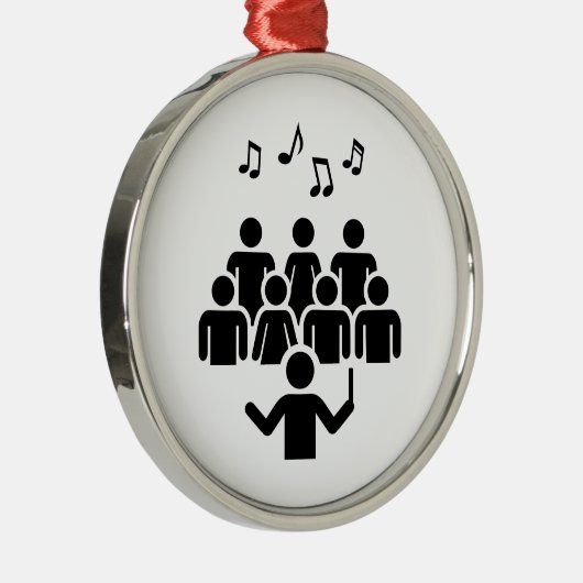 Choir Metalen Ornament (Rechts)