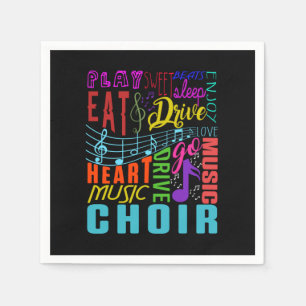 Choir Music Chorus Choral Music Conductor Gift Servet