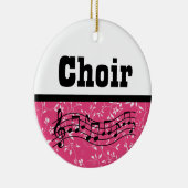 Choir Music Keramisch Ornament (Rechts)