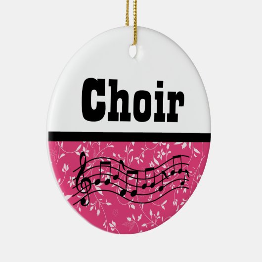 Choir Music Keramisch Ornament (Rechts)