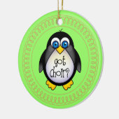 Choir Music Penguin Ornament Gift (Links)