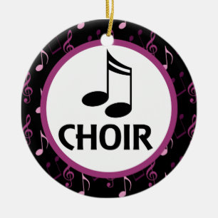 Choir Muzieknoten Ornament Gift