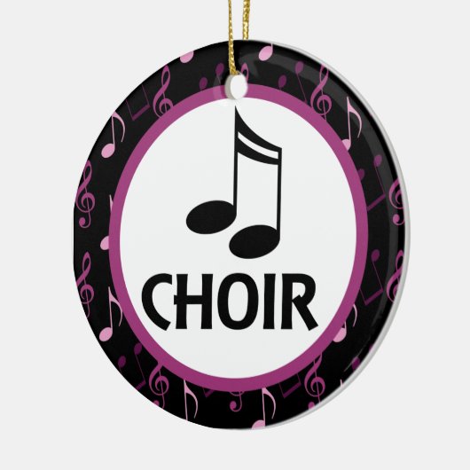 Choir Muzieknoten Ornament Gift (Links)