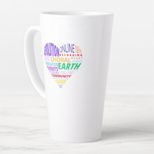 Choir of the Earth Word Cloud Latte Mok (Linkerhoek)