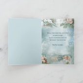 Choir of Vintage Winter Angels Collage Feestdagen Kaart (Binnen)