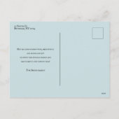 Choir of Vintage Winter Angels Collage Feestdagenkaart (Achterkant)