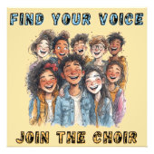Choir Poster (Voorkant)