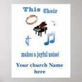 Choir poster (Voorkant)