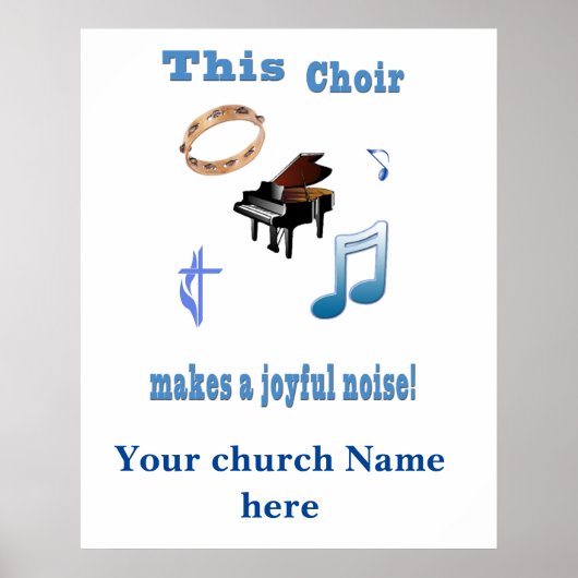 Choir poster (Voorkant)