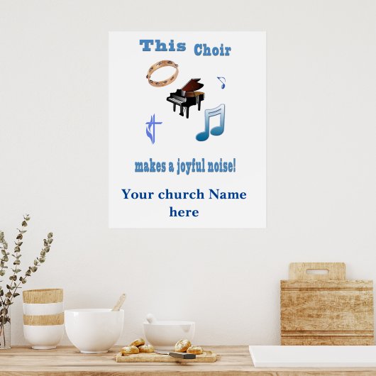 Choir poster (Keuken)