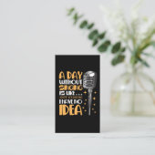 Choir Singer Karaoke Microphone Song Music Lover Visitekaartje (Staand voorkant)