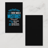 Choir Singer Musical Director Soprano Alto Visitekaartje (Voorkant / Achterkant)