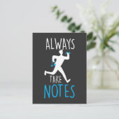 Choir Singer Musician Musical Orchestra Lover Briefkaart (Staand voorkant)