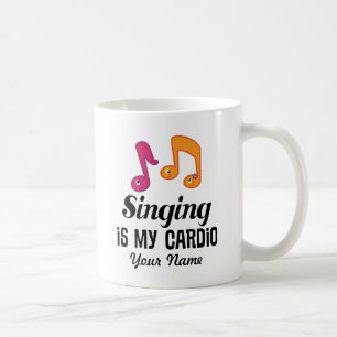 Choir Singing is mijn Cardio Music Gift Mok