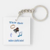 Choir Sleutelhanger (Achterkant)