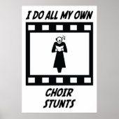 Choir Stunts Poster (Voorkant)