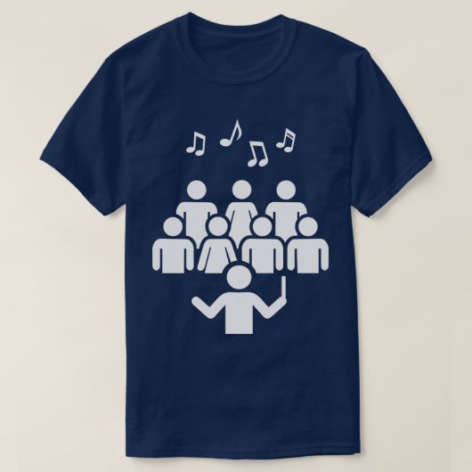 Choir T-shirt (Design voorkant)