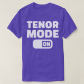 Choir Tenor T-shirt (Design voorkant)