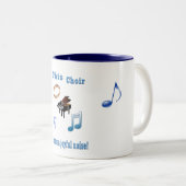 Choir Tweekleurige Koffiemok (Voorkant rechts)