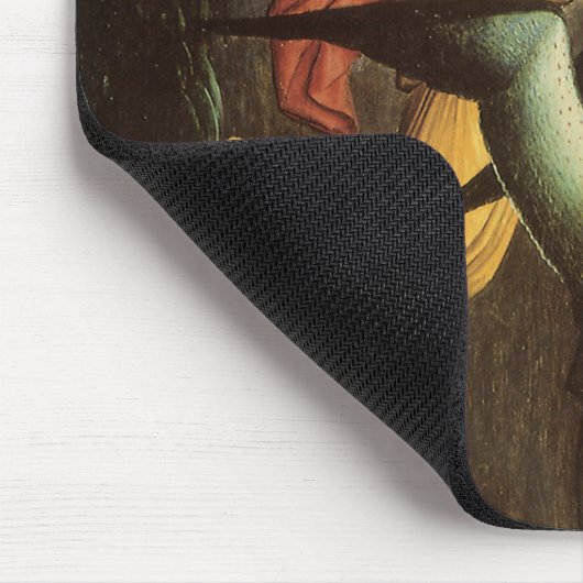 Choir van Angels door Simon Marmion, renaissance A Muismat (Hoek)