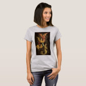 Choir van Angels door Simon Marmion, renaissance A T-shirt (Voorkant volledig)