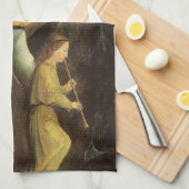 Choir van Angels door Simon Marmion, renaissance A Theedoek (Quarter Fold)