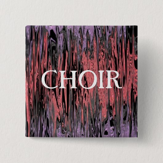 CHOIR VIERKANTE BUTTON 5,1 CM (Voorkant)