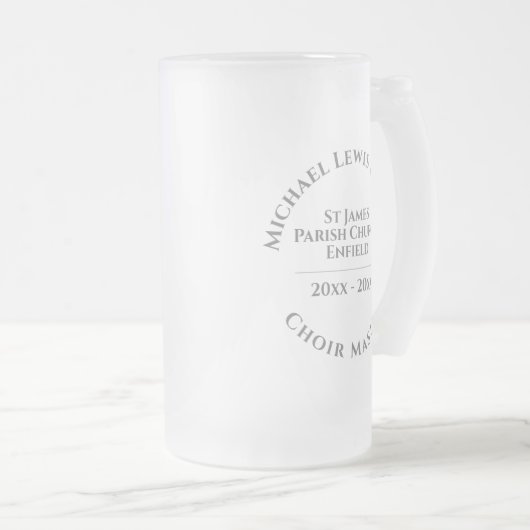 Choirmaster Matglas Bierpul (Voorkant rechts)