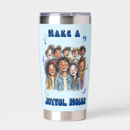 Choirs Joyful Noise Geïsoleerde Drinkbeker