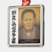 Chojun Miyagi Metalen Ornament (Links)