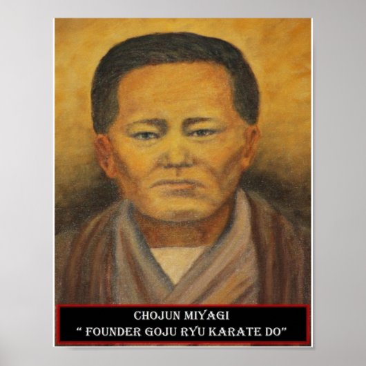 Chojun Miyagi Print (Voorkant)