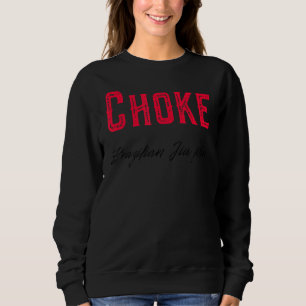 Choke Brazililian Jiu Jitsu Mma Bjj White Trui