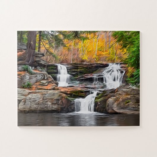 Choke Creek-Herfsten - herfst 2018 11 x 14 inch Legpuzzel (Horizontaal)