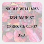 Chokecherries Adreslabel - Envelope Stickers (Voorkant)