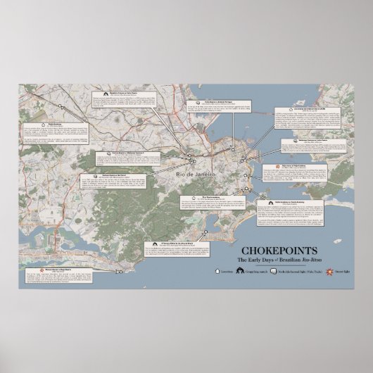 Chokepoints: De vroege dagen van de Braziliaanse J Poster (Voorkant)