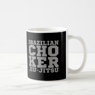 CHOKER - I Love Brazililian Jiu-Jitsu v07, Silver Koffiemok