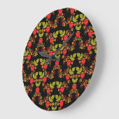 Chokhloma Russische bessen: traditionele stijl Grote Klok (Hoek)