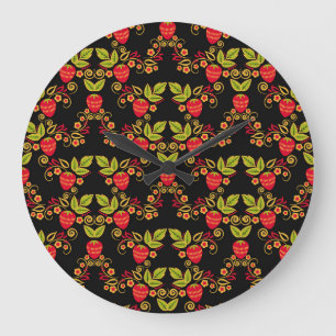 Chokhloma Russische bessen: traditionele stijl Grote Klok