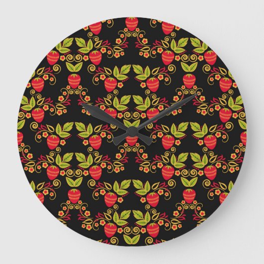 Chokhloma Russische bessen: traditionele stijl Grote Klok (Voorkant)