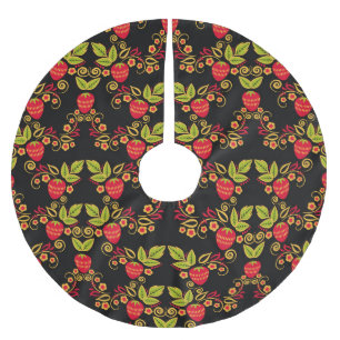 Chokhloma Russische bessen: traditionele stijl Kerstboom Rok