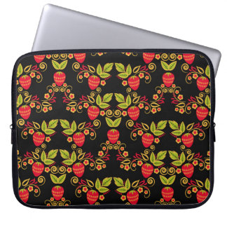 Chokhloma Russische bessen: traditionele stijl Laptop Sleeve