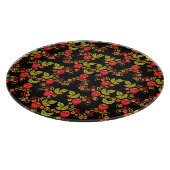 Chokhloma Russische bessen: traditionele stijl Snijplank (Hoek)