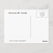 Choklit Park Vancouver, BC Briefkaart (Achterkant)