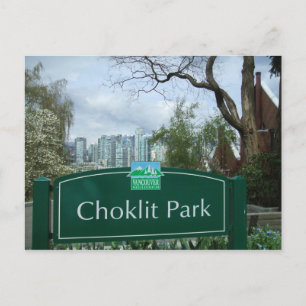 Choklit Park Vancouver, BC Briefkaart