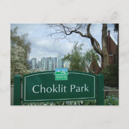 Choklit Park Vancouver, BC Briefkaart