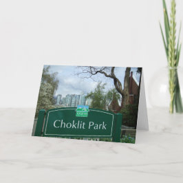 Choklit Park, Vancouver, BC Note Kaart