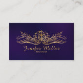 Choku Rei Lotus gouden tekening Visitekaartje (Voorkant)