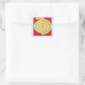 CHOKURAY ReikiHealingArt Vierkante Sticker (Tas)